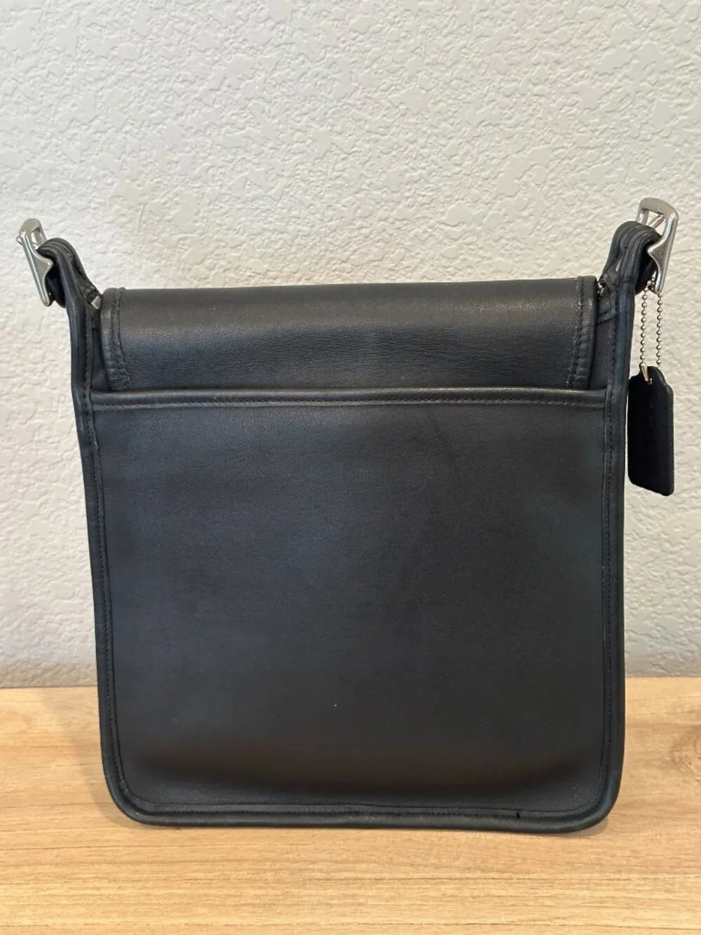 COACH Legacy Studio Flap 9144 – Black with Nickel Hardware - Y2K USA Crossbody